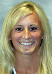Ashley Cronen captured first place in her heat of the 800-meter run.
