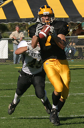 Senior wide receiver Kerry Zajicek makes the catch en route a record-tying 97-yard TD completion.