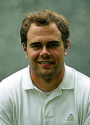 Kyle Rohlfs fired an 83 on Monday to finish tied for 26th at 236 to lead the Gustavus Black team.