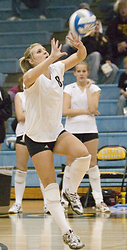 Andrea Smilanich keeps the ball in play.