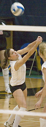 Rachelle Jakobs keeps the ball in play.