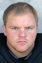 Senior defensive lineman Nick David