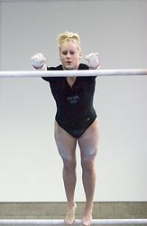 Sophomore Laura Hansen qualified for the 2006 NCGA Championships in the uneven bars.