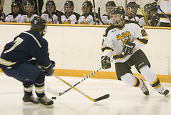 Jon Keseley forces the action on the power play.