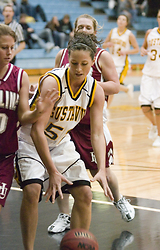 Bri Monahan finished with a game-high 15 points.