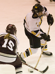 Melissa Mackley recorded two powerplay goals for Gustavus