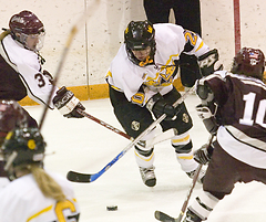 Molly Doyle scored a goal and recorded two assists.