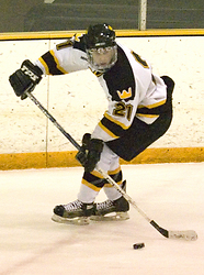 Joe Welch scored the first goal and picked up assists on the final two goals.