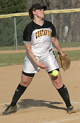 Callie Nelsen scattered four hits and picked up the win in game two.