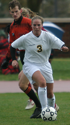 Callie Christensen is a returning starter in the midfield.