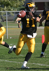 Quarterback Jordan Stolp begins his fourth year as the starter for Gustavus.