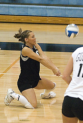 Junior Emily Klein makes a pass