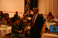 Author Jimmy Cabrera speaks at this year’s ChYLI conference.