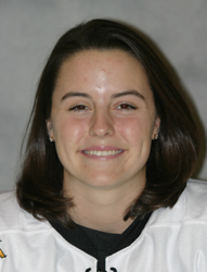 Stefanie Ubl scored the first power play goal of the game.