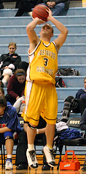 Tyler Kaus knocks down a jumper.