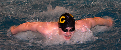 Ben Hanson finished in the top five in three individual events during the weekend.
