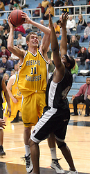 Wittwer goes up for two of his career high 29 points.
