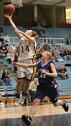 Julia Schultz was Gustavus' representative on the All-MIAC Sportsmanship Team.