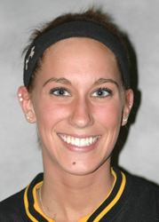Erin Truebenbach struck out seven batters in game two.