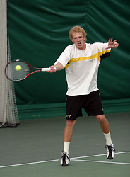 John Kauss recorded a win at #2 singles.