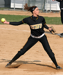 Erin Truebenbach threw a perfect game.