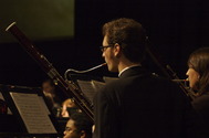 Gustavus Woodwind Choir on Stage Sunday