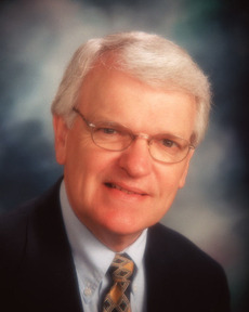 Former Interim President of the College Dennis Johnson.