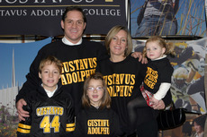 The Haugen Family - Front: Zeke, Zoe. Back: Peter, Brenda, and Zetta.