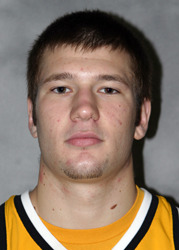 Junior Ryan McPartland ranked ninth in the league in rebounding at 5.8 boards per game.