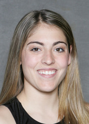 Aryn Bell set a school record in the 100-meter hurdles last weekend and has the top MIAC time in the event.