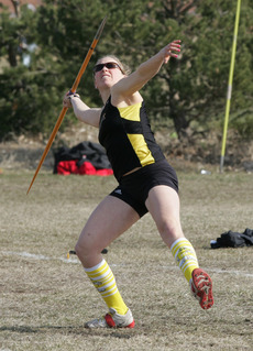Brown looks to contend for her third national javelin title.