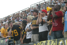 A big crowd is expected for Homecoming even though the weather is predicted to be cold and windy.
