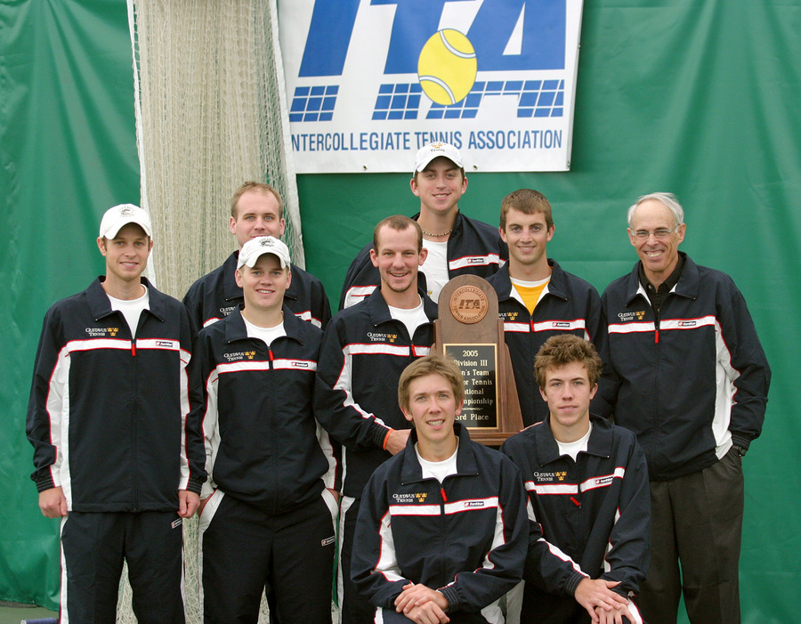 The Gusties pictured with their third place team trophy.