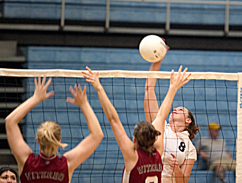 Houlihan was named to the volleyball all-conference team in 2004.