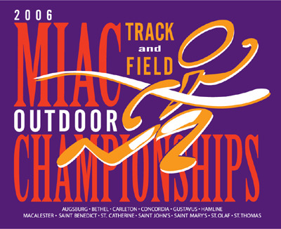 The Gustavus women finished second at the 2006 MIAC Track and Field Championships with 115 points.