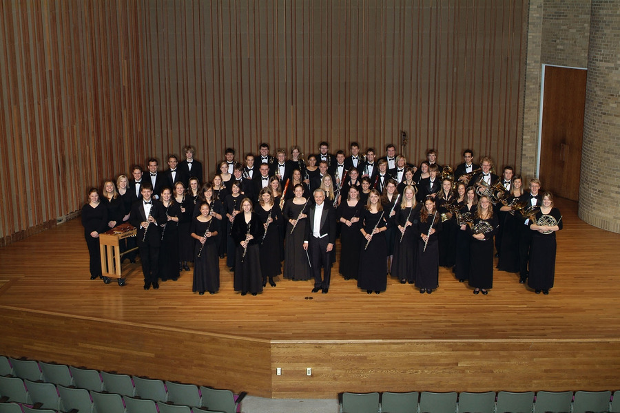 Gustavus Wind Orchestra and Conductor Douglas Nimmo