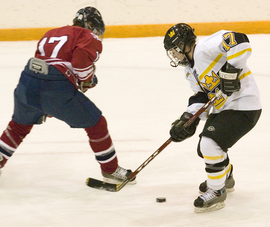 Christine Wicker had an assist on Crandall’s power play goal.
