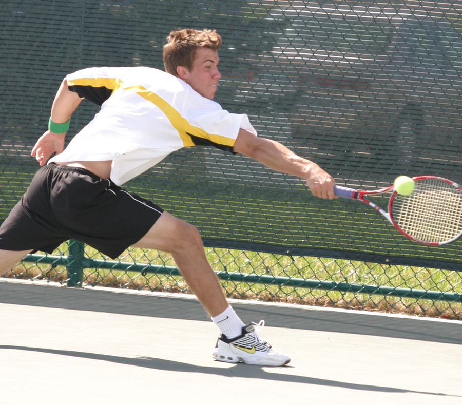 Andy Bryan posted four wins (two singles, two doubles) on the day.