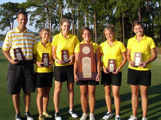 The Gustie women’s golf team placed 3rd at the NCAA Championships