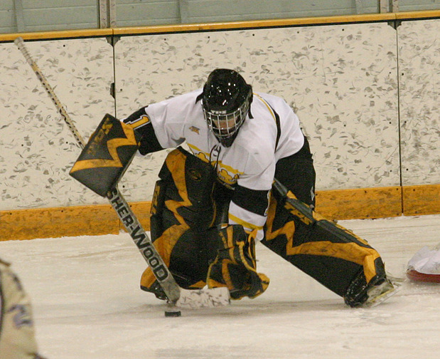 Breanna Scavo set a single-season record for goaltender wins in a season at 20.