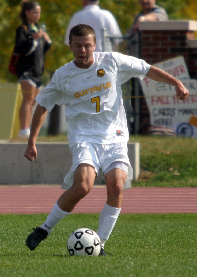 Max Malmquist scored the first goal of the game for the Gusties.
