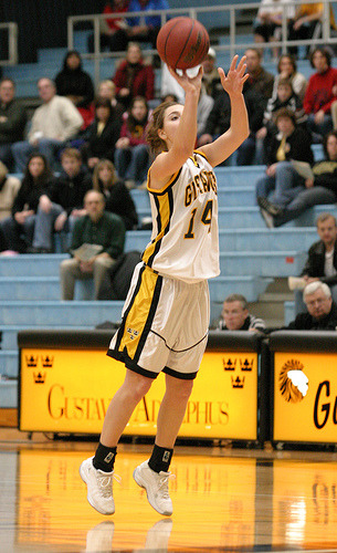Julia Schultz scored 14 points and grabbed seven rebounds.