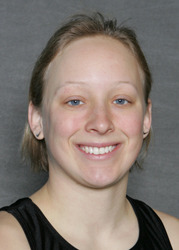Lisa Brown finished third in the javelin at the Drake Relays.
