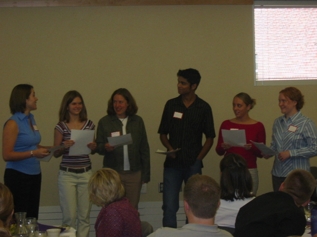First year skit: A apecial Quick we have but a Second!