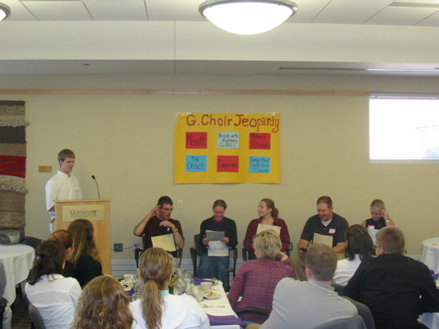 First Year Skit: Gustavus Choir Jeopardy