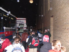 Time to load up and leave.
