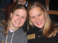 Two rocking g-choir members!