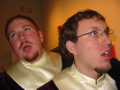 These basses have had enough singing.