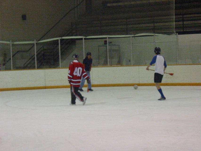 There's the ball, who's gunna get?