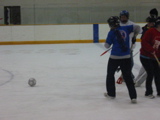 Theres the ball!